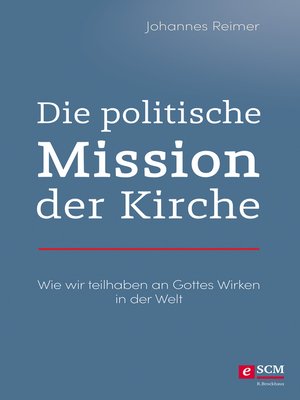 cover image of Die politische Mission der Kirche